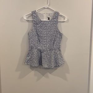 Anthropologie Peplum top